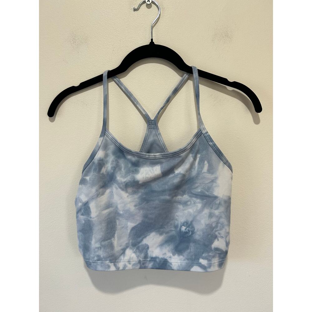 Offline by Aerie sports bra size S blue white tie dye